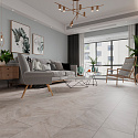 Фотографии в интерьере, SPC ламинат Planker Stone Сендстоун