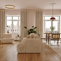 Фотографии в интерьере, SPC ламинат Alpine Floor Grand Sequoia 5 mm Макадамия