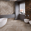 Фотографии в интерьере, SPC ламинат Damy Floor Chevron Пале-Рояль