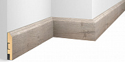 Плинтус Cosca Decor МДФ Экошпон WP07 Дуб Бархатный 2400x80x16 мм 