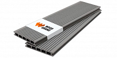 Террасная доска Woodgrand из МПК Grigio 6000x140x20 мм 