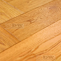Фотографии в интерьере, Инженерная доска Dw Flooring Ёлочка Дуб Золотистый