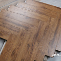 Фотографии в интерьере, Ламинат Kronparket Herringbone Дуб Марсель