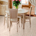 Фотографии в интерьере, Пробковый пол Corkstyle EcoCork Linea White клеевой