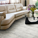 Фотографии в интерьере, Пробковый пол Corkstyle Print Cork Wood Castle Oak White клеевой