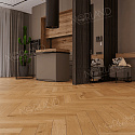 Фотографии в интерьере, Ламинат Norland Herringbone Elegant Strong Дуб Хайнан
