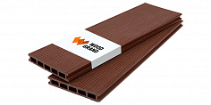 Террасная доска Woodgrand из МПК с тиснением Терракот 4000x150x22 мм