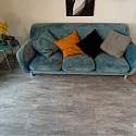 Фотографии в интерьере, SPC ламинат Vinilam Ceramo Stone 8 мм Цемент Светлый