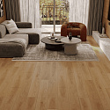 Фотографии в интерьере, ПВХ плитка, кварц виниловый ламинат Alpine Floor Premium XL композит ABA Дуб Льняной