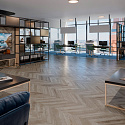 Фотографии в интерьере, Инженерная доска Damy Floor Luxury Французская елочка Скандинавский Евростандарт
