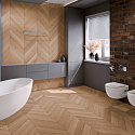 Фотографии в интерьере, SPC ламинат Damy Floor Chevron Сен-Клу