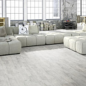 Фотографии в интерьере, Пробковый пол Corkstyle Print Cork Wood Castle Oak White клеевой