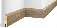 Плинтус Cosca Decor ЕP07 МДФ Nanoflex Дуб Корсика 2400x80x16 мм 