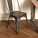 Фотографии в интерьере, ПВХ плитка, кварц виниловый ламинат Vinilam Parquet Chevron Плезир