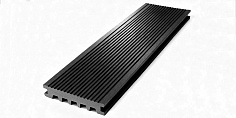 Купить Террасная доска Ecodecking Базик полнотелая 3000x140x20 Графит 