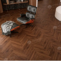 Фотографии в интерьере, Ламинат Alpine Floor Herringbone 10 Орех Трентино