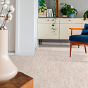 Фотографии в интерьере, Пробковый пол Corkstyle EcoCork Linea White клеевой