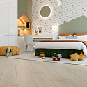 Фотографии в интерьере, SPC ламинат Stone Floor MSPC 8 мм Дуб Морская гавань