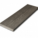 Фотографии в интерьере, Террасная доска дпк полнотелая Terradeck Massive Pro серый 4000x150x20