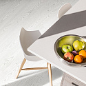 Фотографии в интерьере, Пробковый пол Corkstyle Print Cork Wood XL Oak White замковый