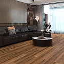 Фотографии в интерьере, SPC ламинат Hoi Lock Flooring Pekin Пуэр