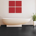 Фотографии в интерьере, ПВХ плитка, кварц виниловый ламинат Wineo 800 Tile Плитка черная сплошная 2