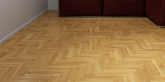 ПВХ плитка, кварц виниловый ламинат Fine Floor Craft Small Plank Дуб Орхус FF-409