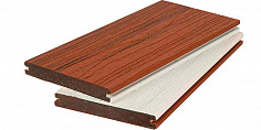 Террасная доска дпк полнотелая Terradeck eXterra 140 платан 2900x140x20