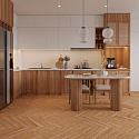 Фотографии в интерьере, SPC ламинат FloorBee Veneta Дуб Редони