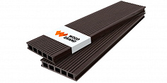Купить Террасная доска Woodgrand из МПК Венге 3000x150x28 мм 