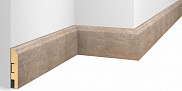 Плинтус Cosca Decor МДФ Экошпон WP07 Дуб Серо-коричневый 2400x80x16 мм 