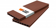 Террасная доска Woodgrand из МПК с тиснением Терракот 4000x200x24 мм