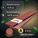 Фотографии в интерьере, Террасная доска Woodgrand из МПК Терракот 4000x140x20 мм
