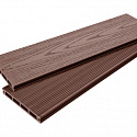 Фотографии в интерьере, Террасная доска Ecodecking Некст 4000x145х19 Шоколад
