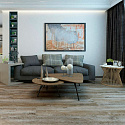 Фотографии в интерьере, SPC ламинат Kronparket Rigid Acoustic Агат