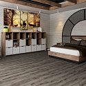 Фотографии в интерьере, ПВХ плитка, кварц виниловый ламинат Damy Floor Family Дуб Кантри