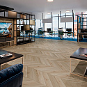 Фотографии в интерьере, SPC ламинат Damy Floor Chevron Версаль
