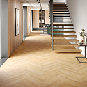 Фотографии в интерьере, SPC ламинат Falquon The Floor Herringbone Nature Дуб