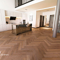 Фотографии в интерьере, SPC ламинат Floorwood Authentic Темный замок