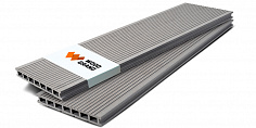 Купить Террасная доска Woodgrand из МПК Grigio 4000x200x24 мм 