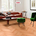 Фотографии в интерьере, Инженерная доска Haro Strip Allegro Series Бук пропаренный тренд nD