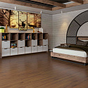 Фотографии в интерьере, Массивная доска Damy Floor Luxury Палуба Ореховый Евростандарт 20 мм