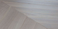 Купить Инженерная доска Lab Arte Елка Chevron Французская Дуб Селект Concrete лак 600/510х...