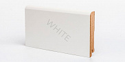 Плинтус напольный Ликорн МДФ White W 02-100 