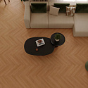 Фотографии в интерьере, Ламинат Alpine Floor Елка Мурано Дуб Саламанка