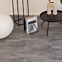Фотографии в интерьере, SPC ламинат Vinilam Ceramo Stone 6 мм Цемент Серый