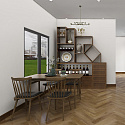 Фотографии в интерьере, SPC ламинат Hoi Lock Shanghai Цинь