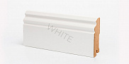 Плинтус напольный Ликорн МДФ White W 31-90 