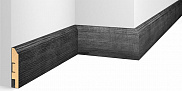Плинтус Cosca Decor МДФ Экошпон WP07 Дуб Графит 2400x80x16 мм 