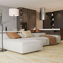 Фотографии в интерьере, SPC ламинат Stone Floor MSPC 8 мм Дуб Морской песок